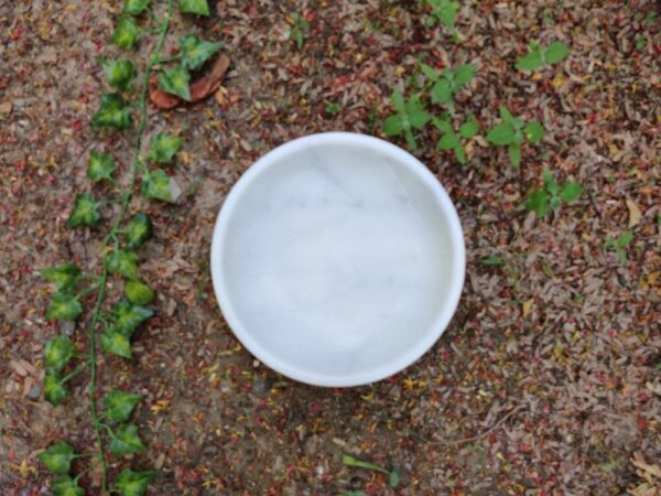 Decorative Marble Flower Bowl