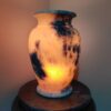 Natural Hand Carved Marble Lamp