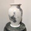 Natural Hand Carved Marble Lamp