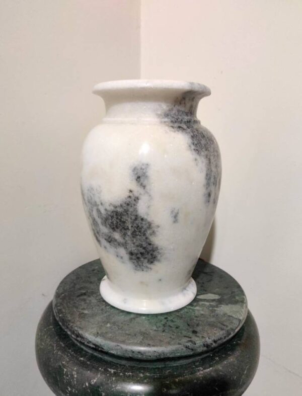 Natural Hand Carved Marble Lamp