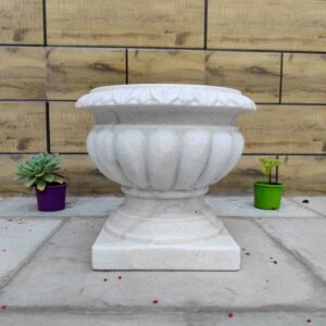 Decorative Marble Planter For Indoor and Outdoor