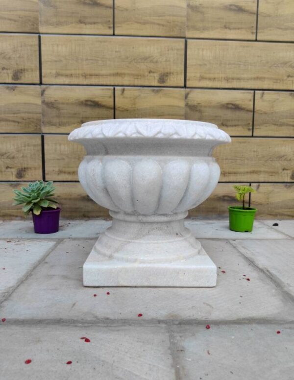 Decorative Marble Planter For Indoor and Outdoor