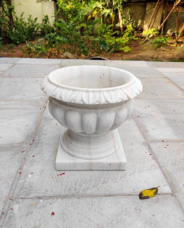 Decorative Marble Planter For Indoor and Outdoor