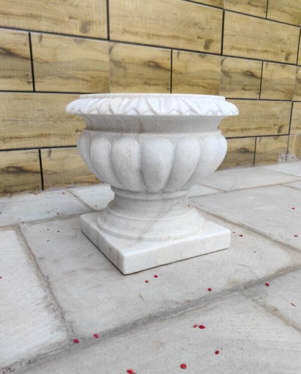 Decorative Marble Planter For Indoor and Outdoor