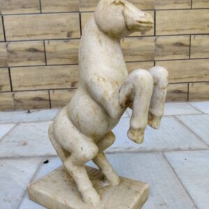 Vintage Hand Carved Horse sculpture