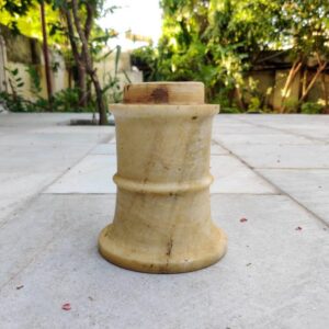 Hand Carved Vintage Marble Door Stopper