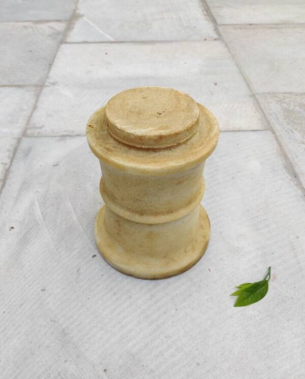 Hand Carved Vintage Marble Door Stopper