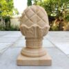 Hand Carved Marble Door Stopper