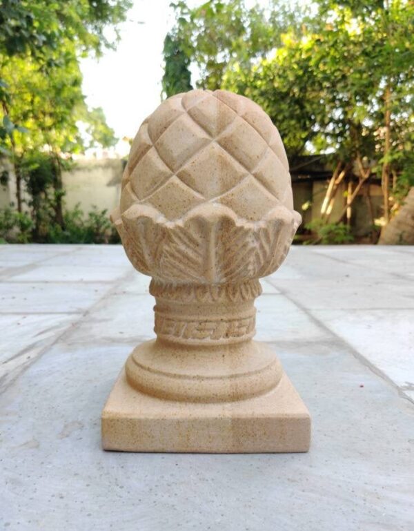 Hand Carved Marble Door Stopper