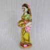 white marble hand carved famous rajasthan lady statue