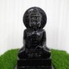 Black Buddha statue