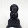 Black Buddha statue