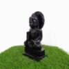 Black Buddha statue