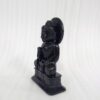 Black Buddha statue