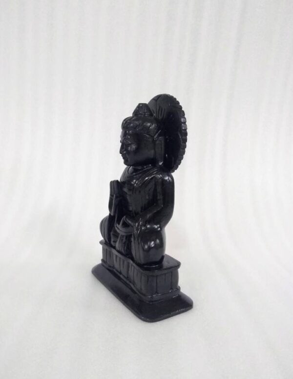 Black Buddha statue