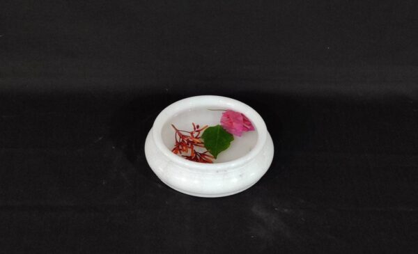 Decorative marble bowl