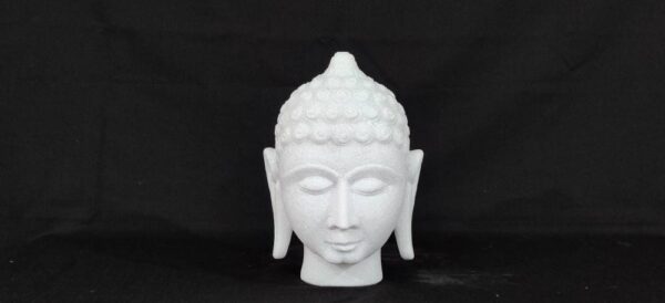 Buddha head statue