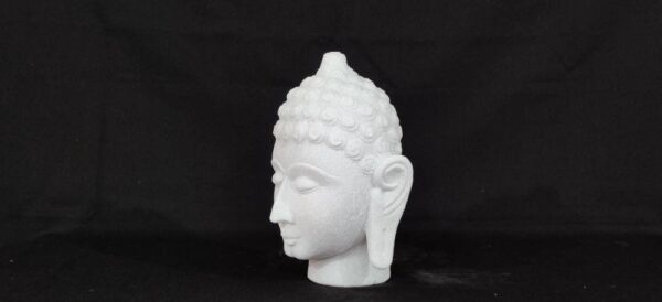 Buddha head statue