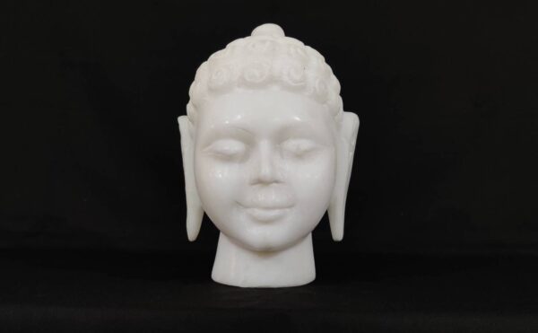 Buddha head statue