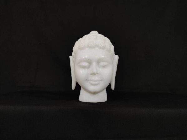 Buddha head statue