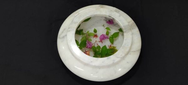 Decorative marble bowl