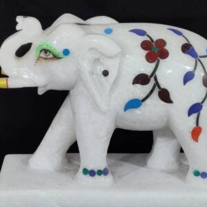 marble handmade elephant statue