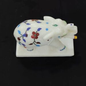 marble handmade elephant statue