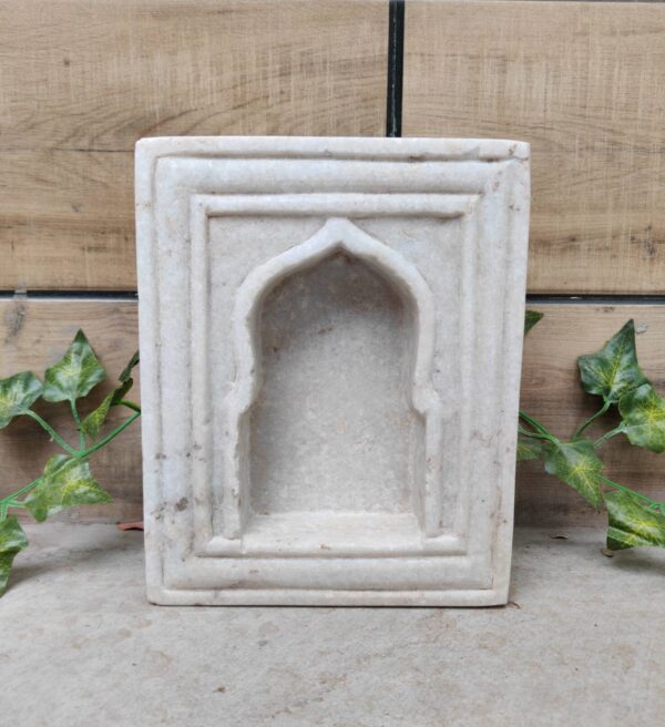 Vintage Marble Shrine Niche