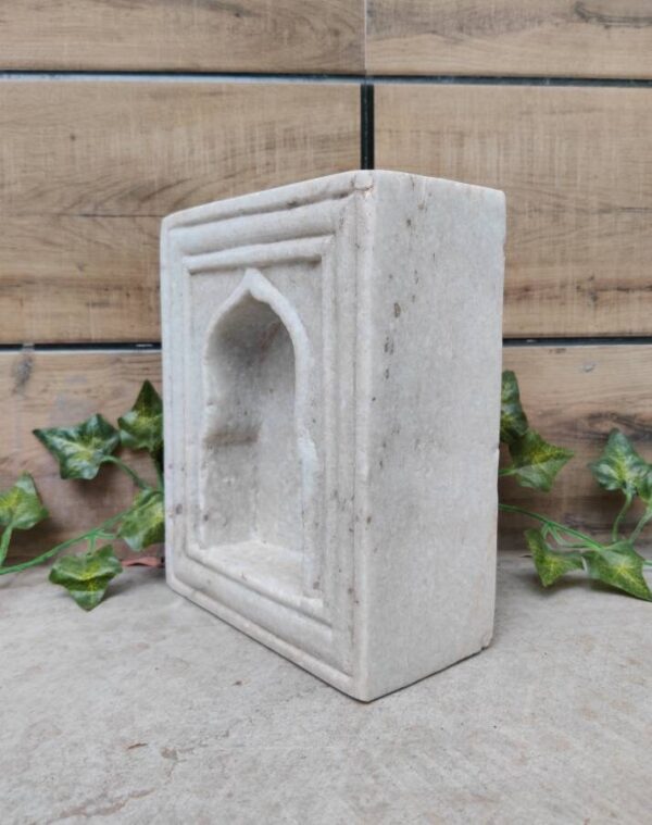 Vintage Marble Shrine Niche