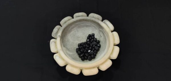 Decorative marble bowl