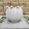 25 cm Deep Jumbo Size Marble Planter