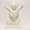 modern art marble hand carved statue