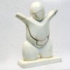 modern art marble hand carved statue