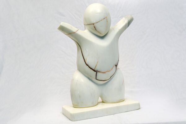 modern art marble hand carved statue