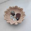 Patina Marble Flower Bowl