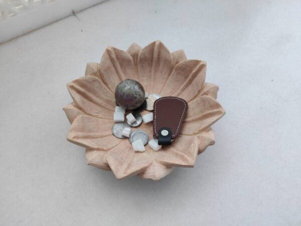 Patina Marble Flower Bowl