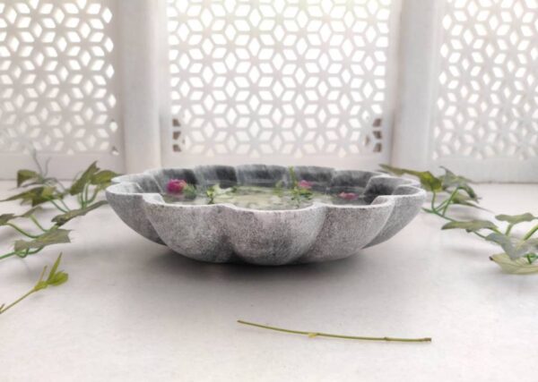 Natural Patina Marble Bowl