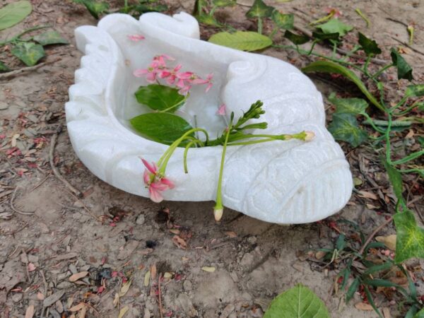 Decorative marble bowl