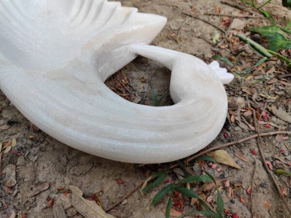 Decorative marble bowl