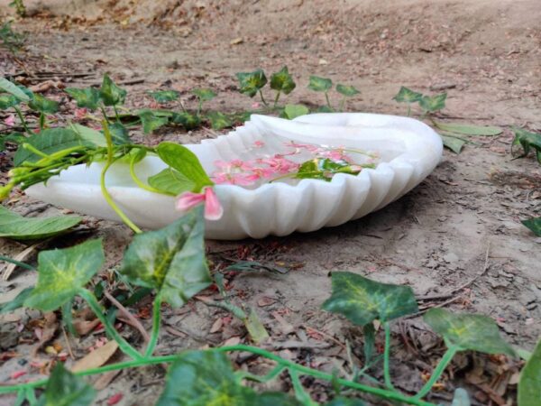 Decorative marble bowl