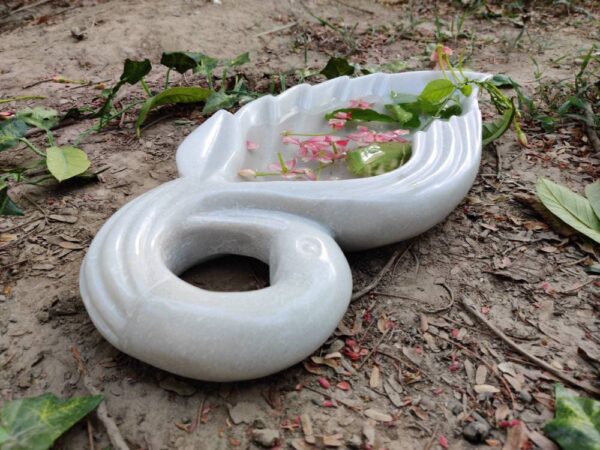 Decorative marble bowl