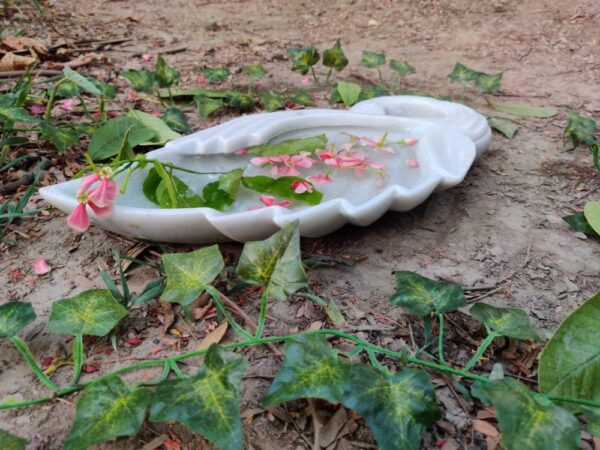 Decorative marble bowl