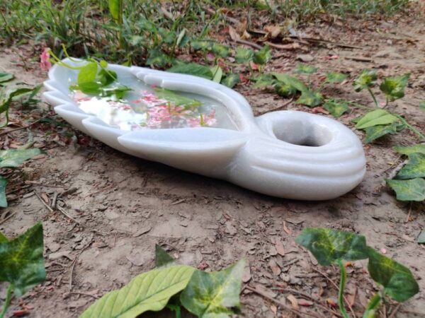 Decorative marble bowl