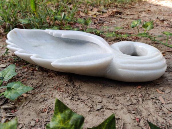 Decorative marble bowl