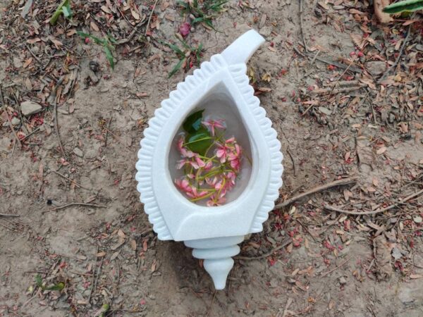 Pair of two vintage bowl antique Lotus bowl