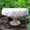 Decorative Marble Bowl Flower Bowl With Pedestal