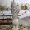 Lady figurine marble hand carved sculpture