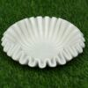 Decorative Marble Scallop Bowl