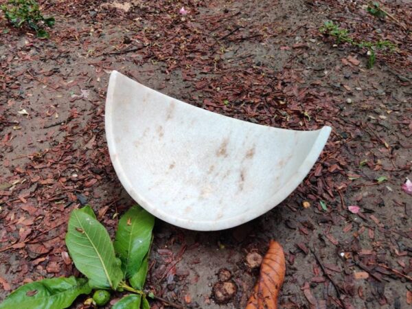 Decorative Marble Flower Bowl