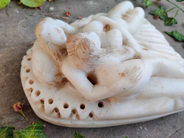 art object vintage ladies statue antique